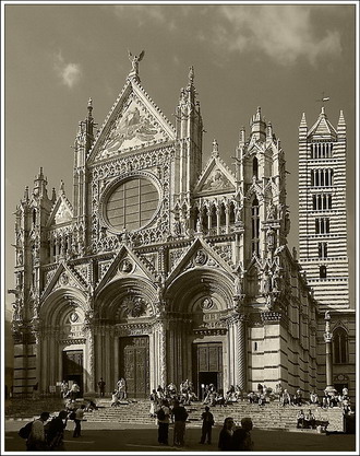 Фотография Италии. Сиенский собор 