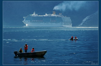 Фотография Норвегии. Большому кораблю большое плавание 