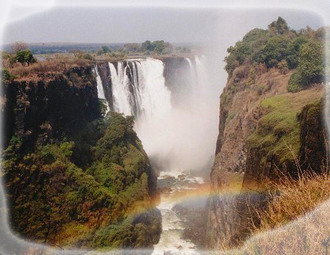 Фотография Замбии. Замбия. Водопад 