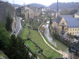 Фотография Люксембурга. Вид на Люксембург 