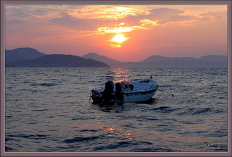 Фотография Греции. ...а позади замечательный день 