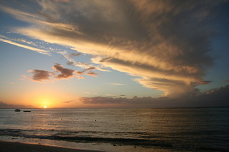 Фотография Маврикия. Закат на острове Маврикий 