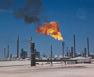 Фотография Саудовской Аравии. Саудовская Аравия, нефтехимический завод 