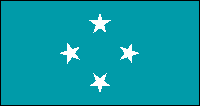 Флаг Микронезии Федеративные Штаты 
