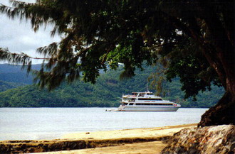 Фотография Гвинеи. Яхта для проведения дайвинг-сафари в Новой Гвинеи 