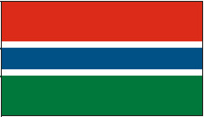 флаг Гамбии 