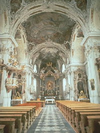 Интерьер базилики Вильтен