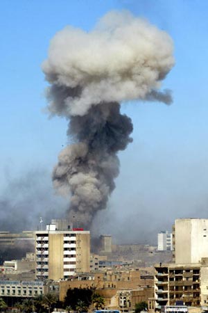 Фотография Ирака. Взрыв в Багдаде. Ирак 