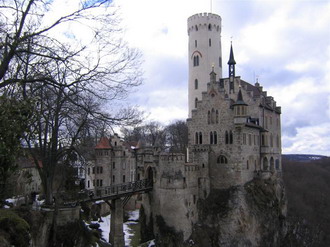 Фотография Лихтенштейна. Замок в Лихтенштейне 