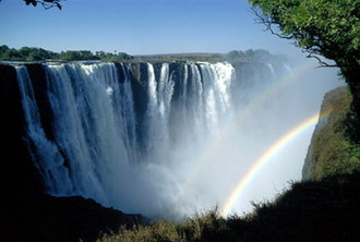 Фотография Замбии. Замбия, водопад Виктория 