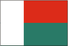флаг Мадагаскара 