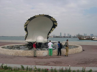 Фотография Катара. Катар. Доха. Фонтан 
