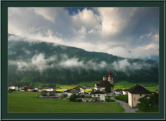 Фотография Австрии. Австрийская деревенька 