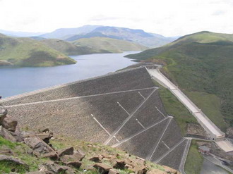 Фотография Лесото. ГЭС в Лесото 
