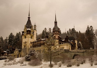 Фотография Румынии. Замок Пелеш. Румыния 