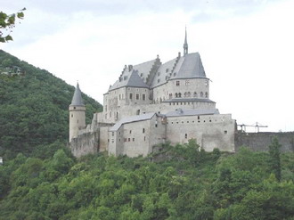 Фотография Люксембурга. Замок Виаден, Люксембург 