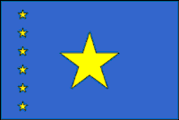 Флаг Конго(Демократическая республика) 