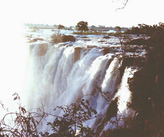 Фотография Замбии. Водопад Виктория, Замбия 
