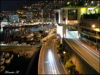 Фотография Монако. Ночное Монако 