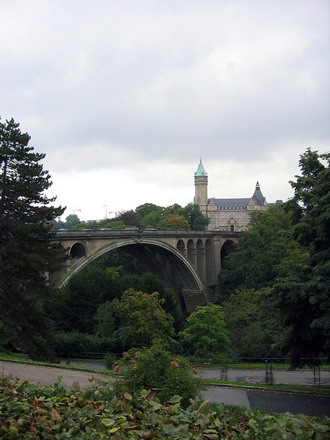 Фотография Люксембурга. Мост адольф, Люксембург 