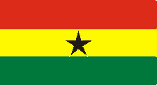 флаг Ганы 