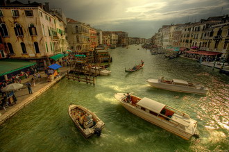 Фотография Италии. Венеция. Траффик 