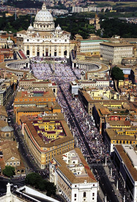 Фотография Государства города Ватикана. Ватикан - город в городе 