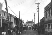 Улица в Пхеньяне. Сентябрь 1950 г.
