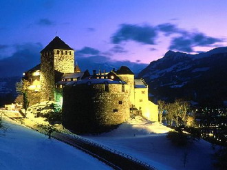 Фотография Лихтенштейна. Княжеский замок в Вадуце. Лихтенштейн 