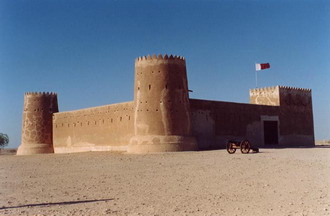 Фотография Катара. Форт Аль-Зубары. Северный Катар 