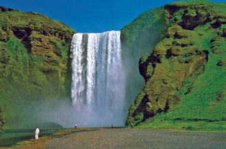 Фотография Исландии. Водопад на о. Исландия 