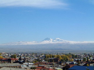 Фотография Армении. Гора Арагац в Армении 