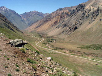 Фотография Аргентины. Долгая дорога в Андах 