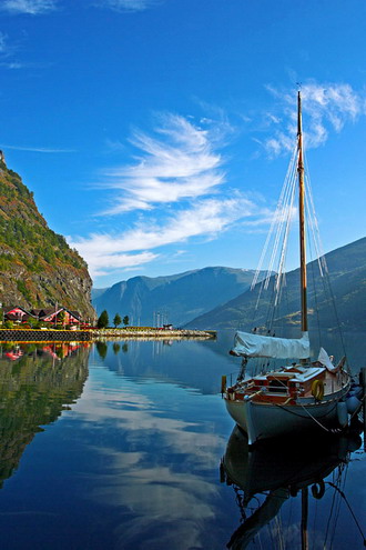 Фотография Норвегии. Тихое норвежское утро 