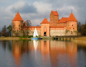 Фотография Литвы. Замок на воде, Литва 