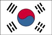 Флаг Кореи Южной 