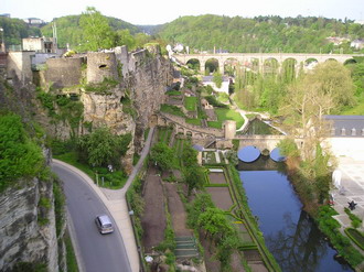 Фотография Люксембурга. Люксембург - это четыре яруса абсолютного великолепия 