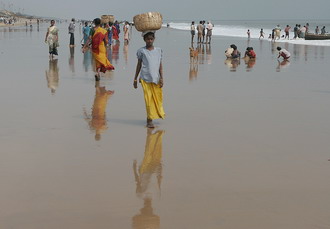 Фотография Индии. Рыбацкая деревня 