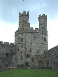 Башни замка Каэрнарвон