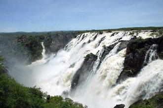 Фотография Анголы. Водопад Руакана в Анголе 