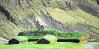 Фотография Исландии. Исландия, типичная ферма Викинга 